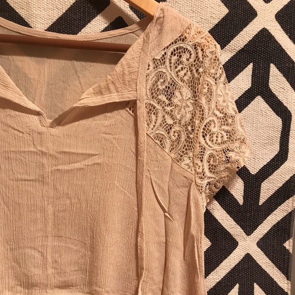 NWOT Taupe Dress - Picture 6 of 8